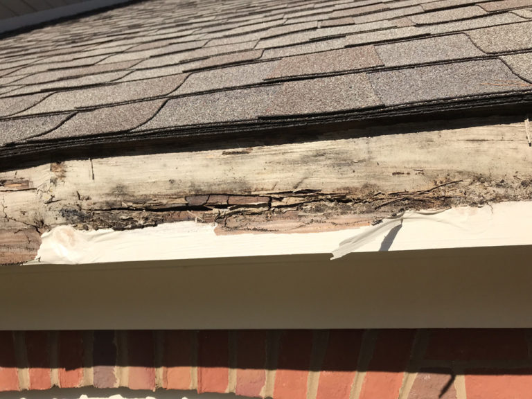 Rotten Fascia Board